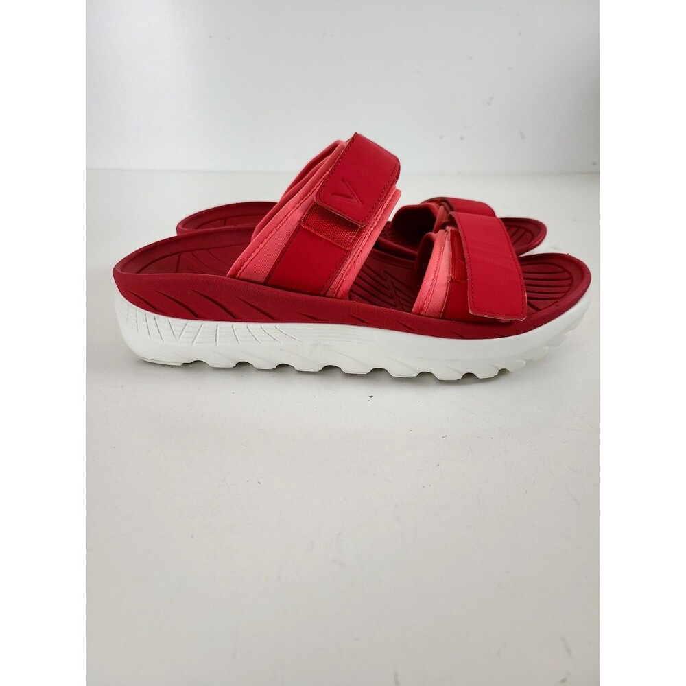 Vionic Renewal Red Recovery Slide Sandals Shoes Size 9 Orthotic - Picture 4 of 8